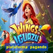 plataforma pagando no cadastro bet